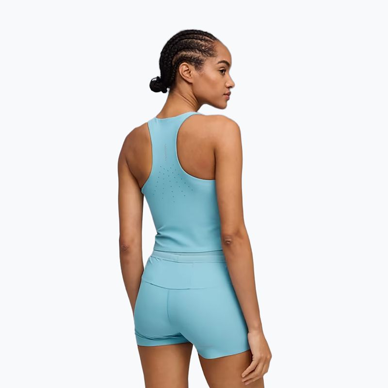 Top da allenamento donna PUMA Lightspeed Crop baltic sea blue 3