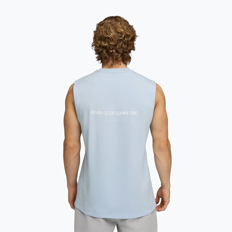 Maglietta da allenamento uomo PUMA x HYROX Cutoff Tank grigia 3