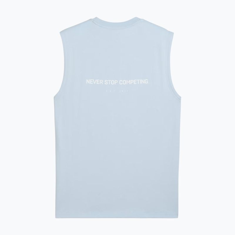 Maglietta da allenamento uomo PUMA x HYROX Cutoff Tank grigia 5