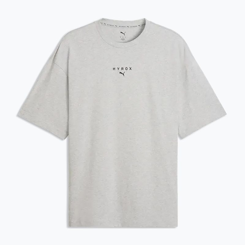 Maglietta da allenamento uomo PUMA x HYROX Lifestyle Tee grigia 4
