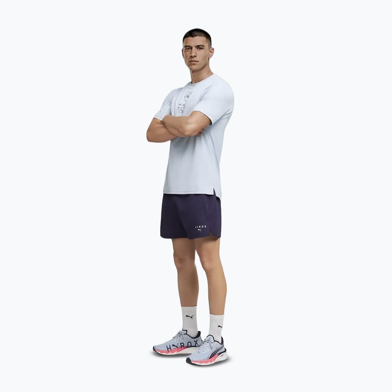 Maglietta da allenamento uomo PUMA x HYROX Dryelite Training Tee grigia 2