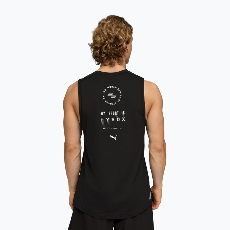 Canotta da allenamento uomo PUMA Hyrox Dryelite Training Tank nera 3