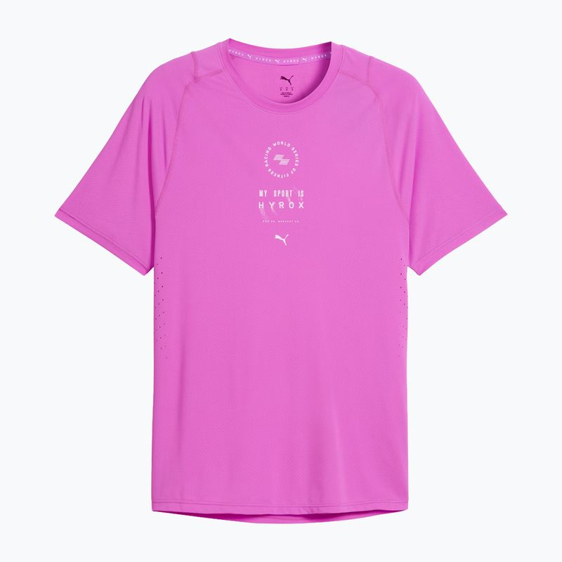 Maglietta da allenamento uomo PUMA x HYROX Dryelite Training Tee rosa 4