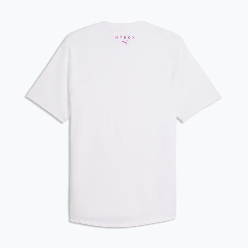 Maglietta da allenamento uomo PUMA x HYROX Dryelite Training Tee bianca 2