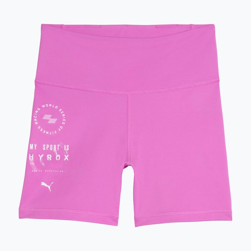 Pantaloncini da allenamento donna PUMA Hyrox Tad Essential Tight rosa 4
