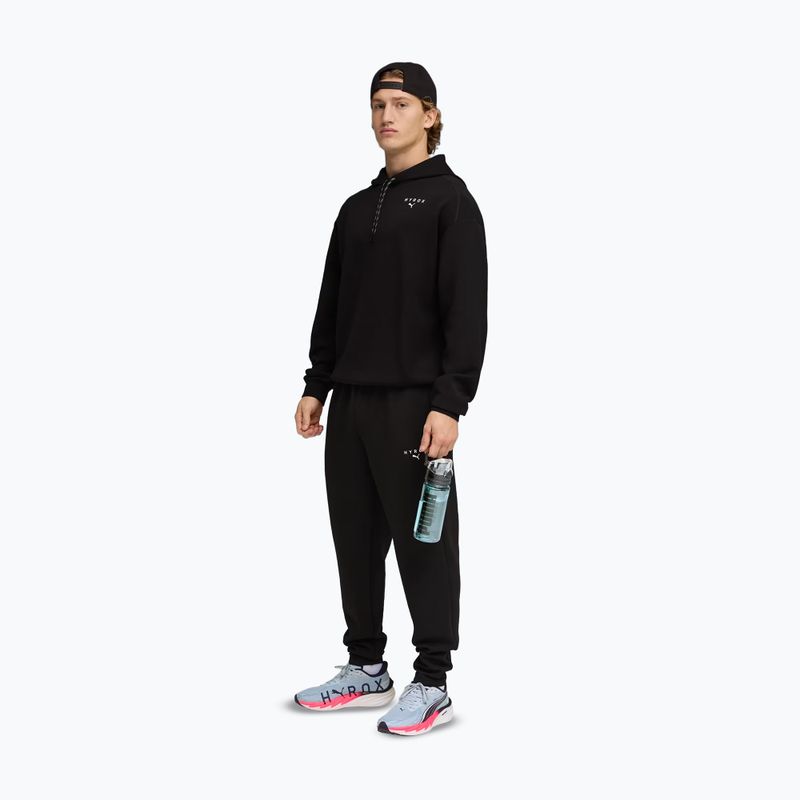 Felpa da allenamento uomo PUMA x HYROX Cloudspun Hoodie nera 2
