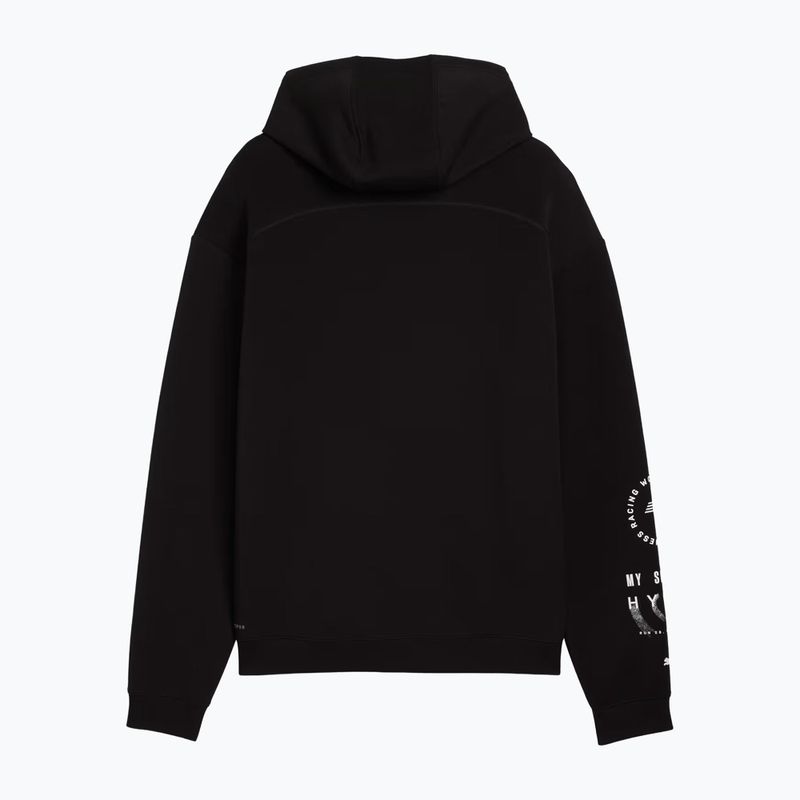 Felpa da allenamento uomo PUMA x HYROX Cloudspun Hoodie nera 7