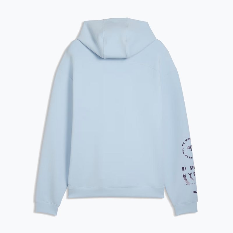 Felpa da allenamento uomo PUMA x HYROX Cloudspun Hoodie 68 grigia 2