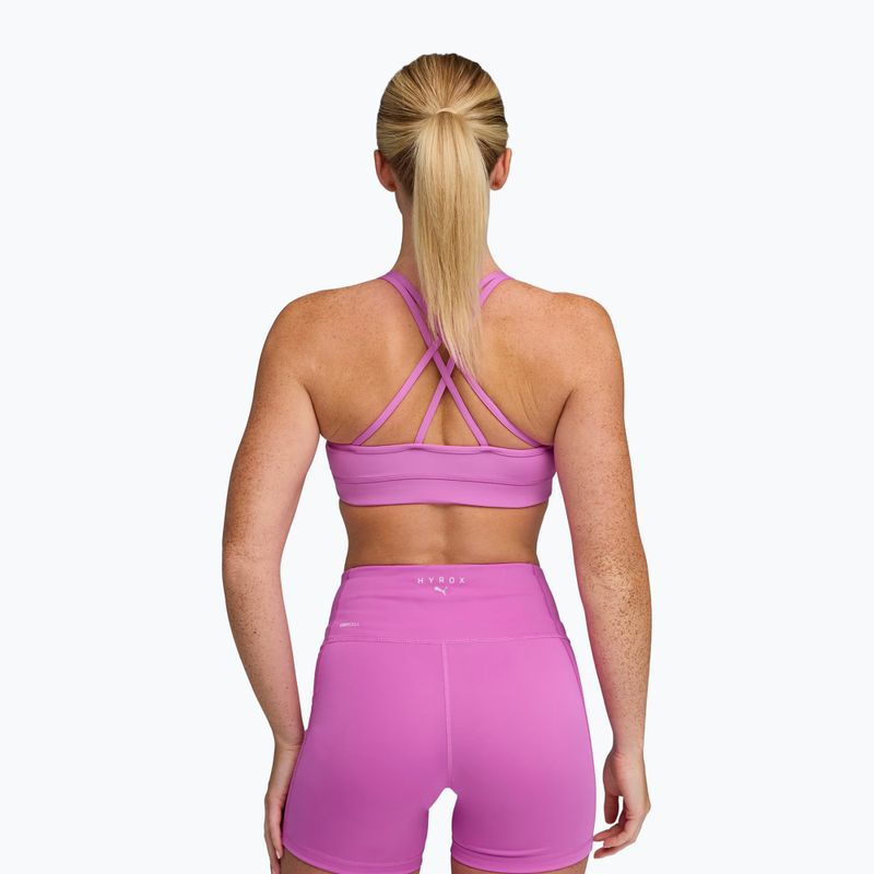 Reggiseno sportivo PUMA x HYROX Move Strappy rosa 2