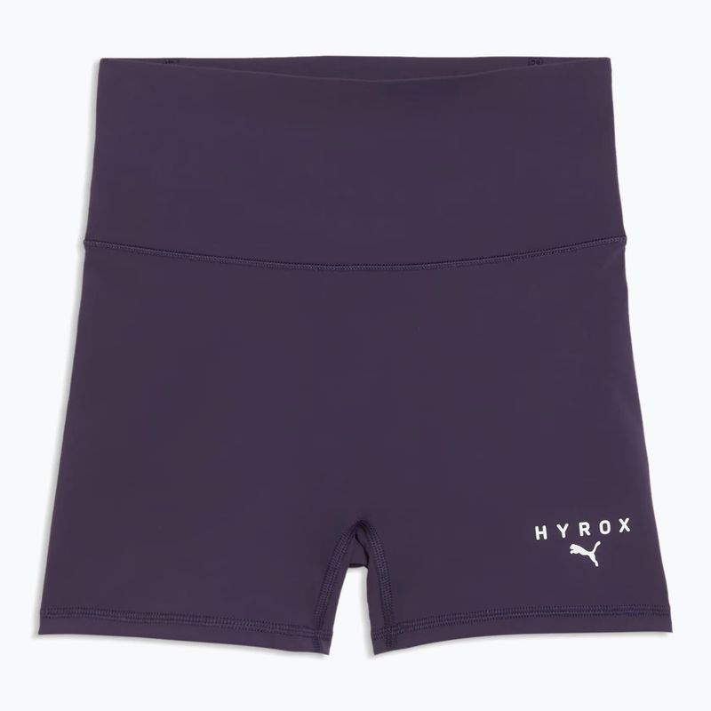 Pantaloni da allenamento donna PUMA x HYROX Shapeluxe 3" Tight deep plum 4