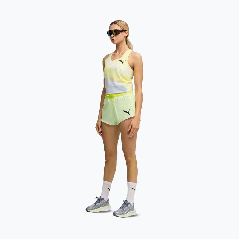Maglia da running da donna PUMA Lightspeed Ultraweave Graphic Singlet silver mist 2