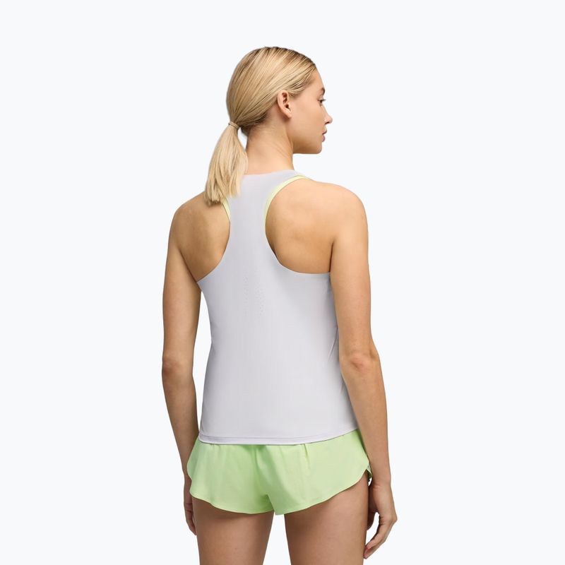 Maglia da running da donna PUMA Lightspeed Ultraweave Graphic Singlet silver mist 3