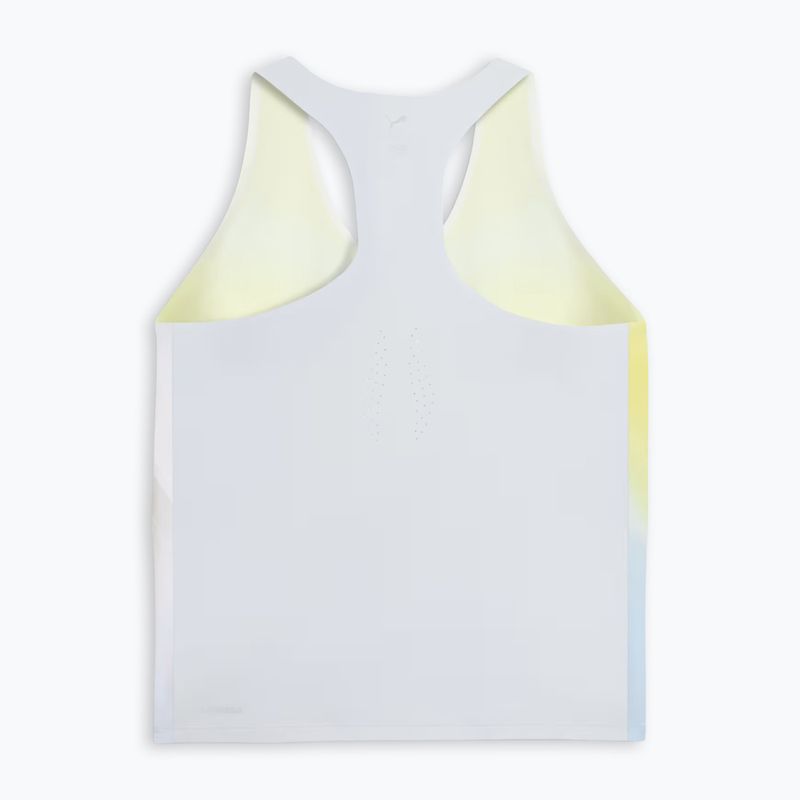 Maglia da running da donna PUMA Lightspeed Ultraweave Graphic Singlet silver mist 7
