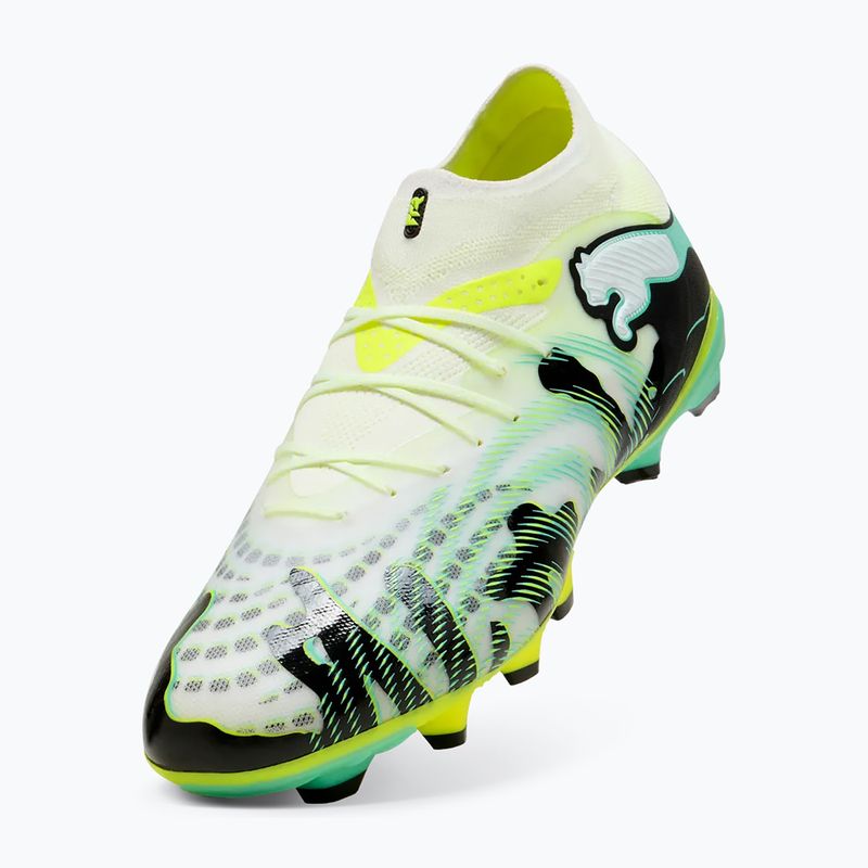 Scarpe da calcio PUMA Future 9 Pro Ctivity Fg/Ag yellow alert/mint jelly/puma white/puma black 12