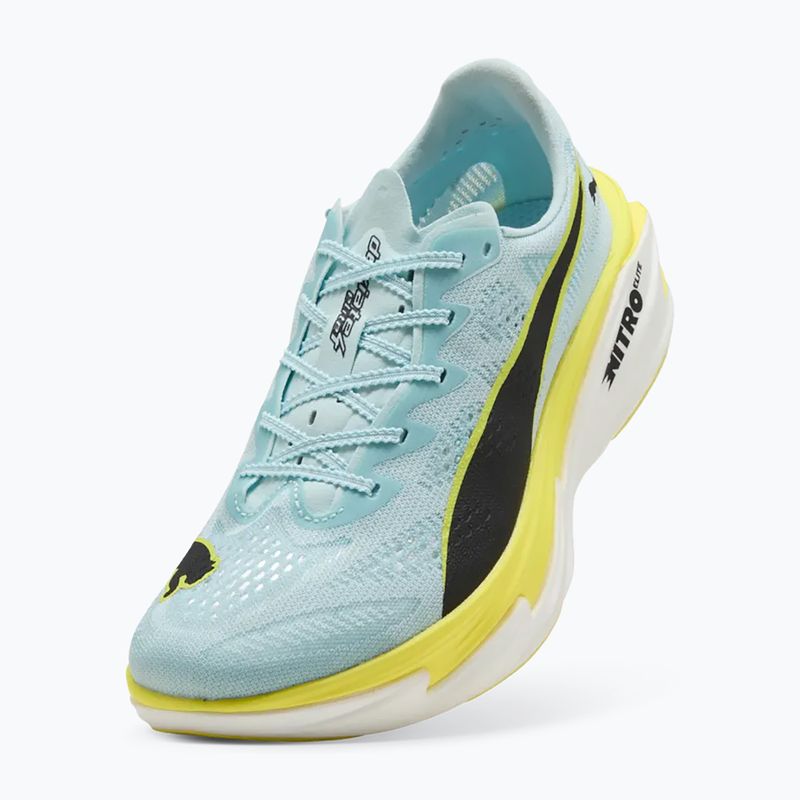 Scarpe da corsa donna Puma Deviate Nitro Elite 4 Fresh Water/Lemon Crush/Puma Black 3