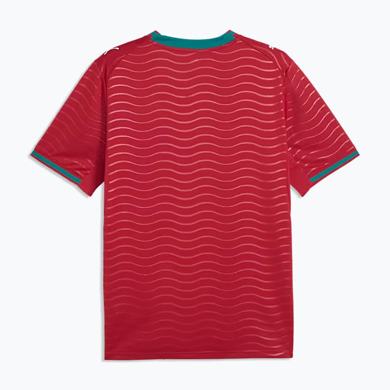 Maglia da calcio uomo PUMA FPF Portogallo Home Jersey Replica Club rossa/verde 7