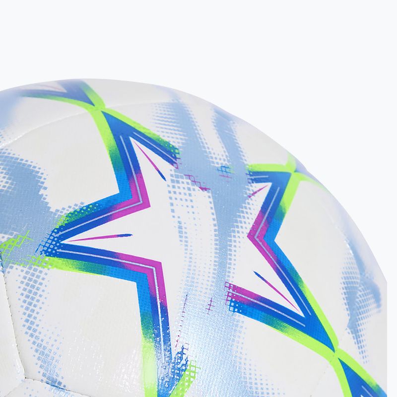 Palla da calcio adidas UEFA Champions League Training 26/27 white/purple burst/glory blue 4