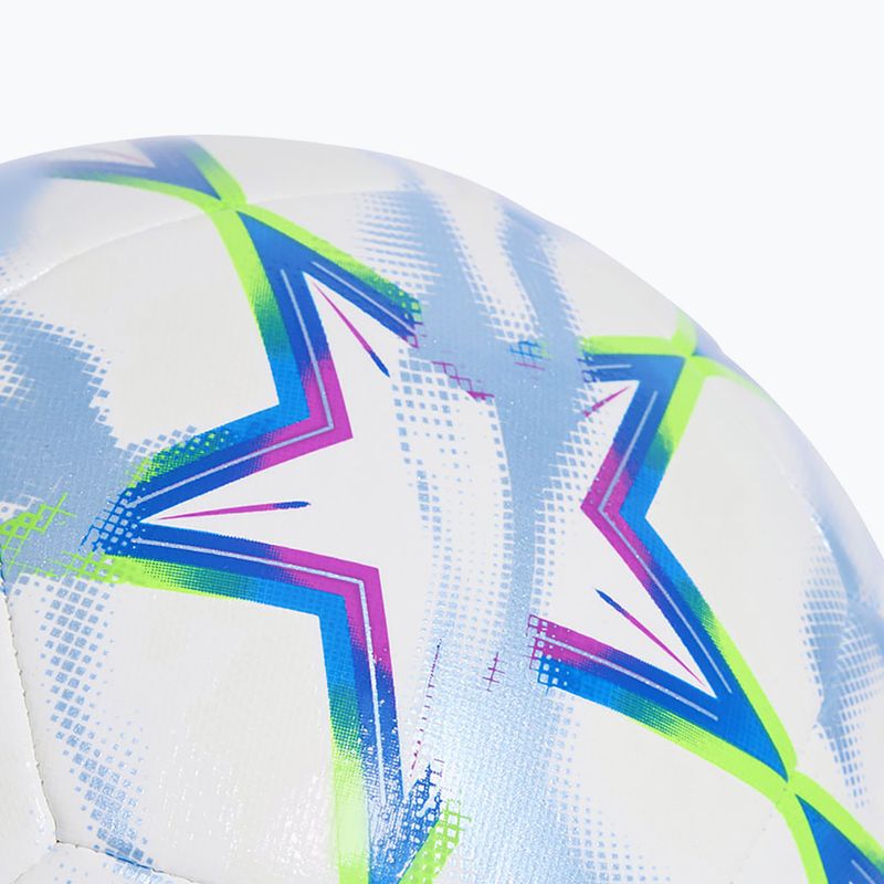 Palla da calcio adidas UEFA Champions League Training 26/27 white/purple burst/glory blue 4