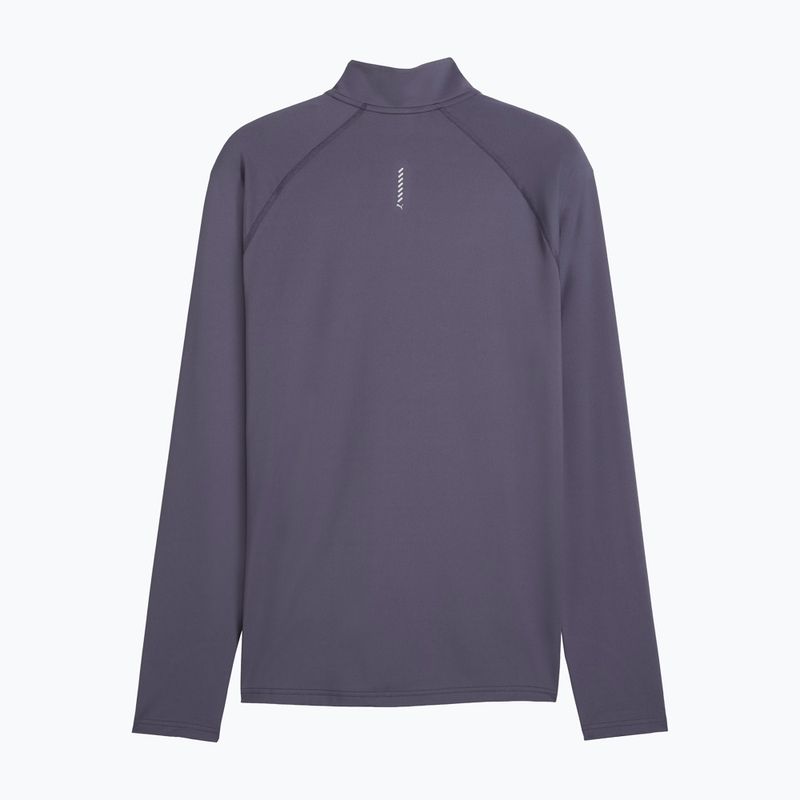 Felpa da corsa uomo PUMA Run Velocity Cloudspun 1/4 Zip inky depths 5