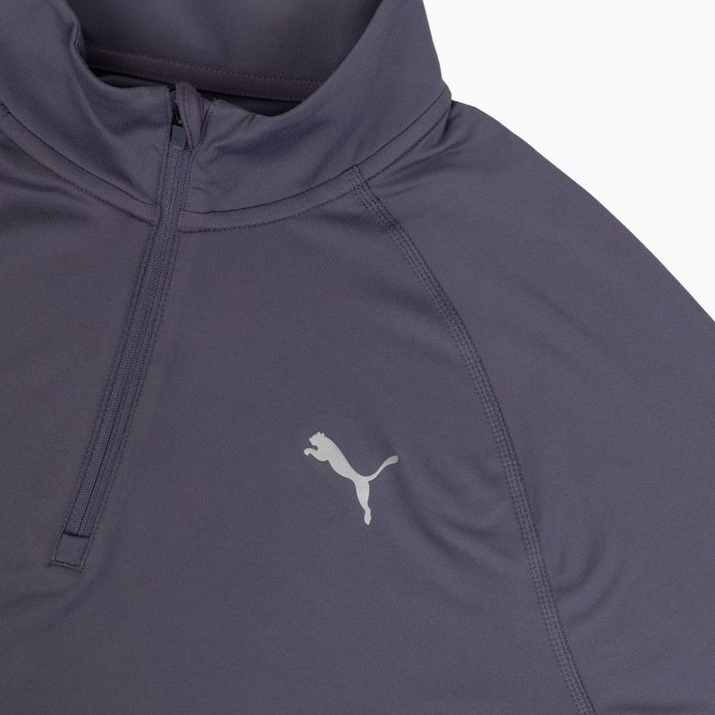 Felpa da corsa uomo PUMA Run Velocity Cloudspun 1/4 Zip inky depths 6