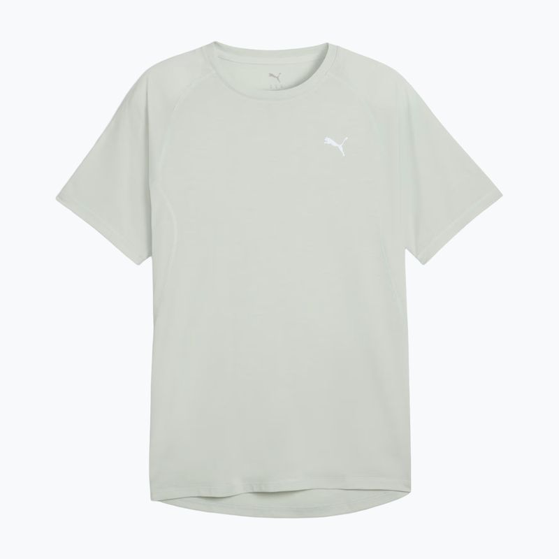 Maglia da corsa da uomo PUMA Run Velocity Tee Tri-Blend creme de mint 4