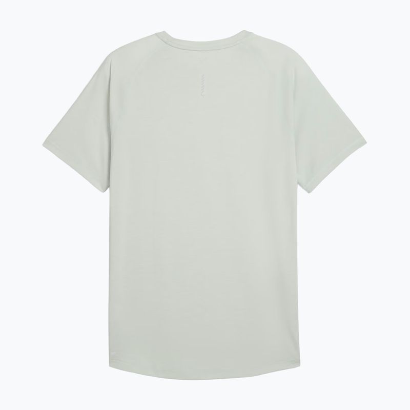 Maglia da corsa da uomo PUMA Run Velocity Tee Tri-Blend creme de mint 5