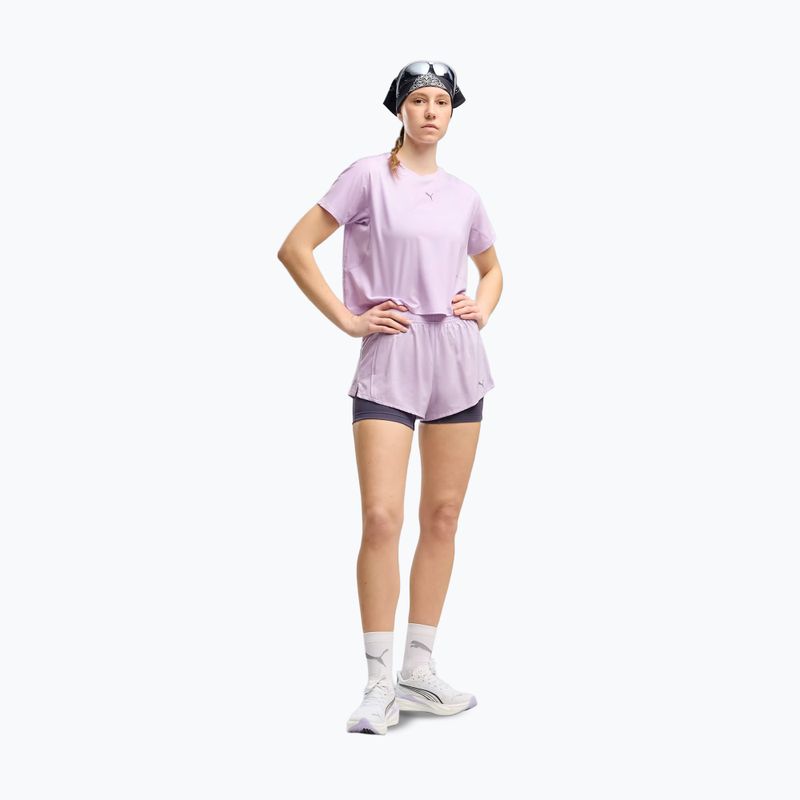 Maglia da running da donna PUMA Run Brightstride Cloudspun light lavender 2