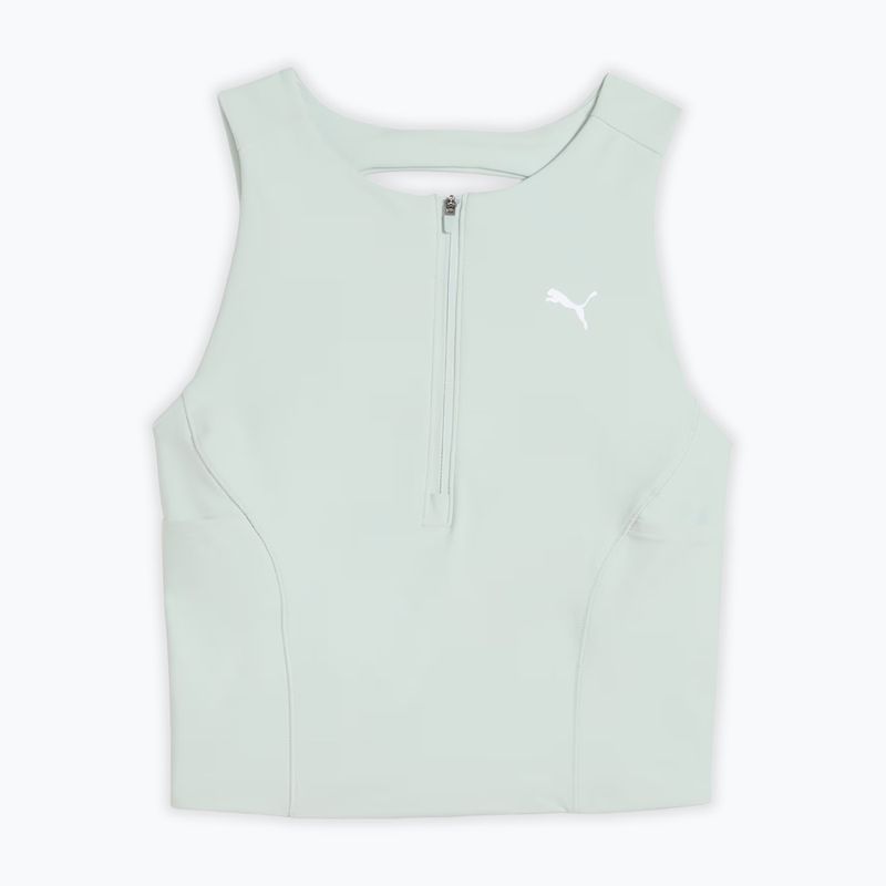 Top da running donna PUMA Run Lightstride Crop Top creme de mint 5