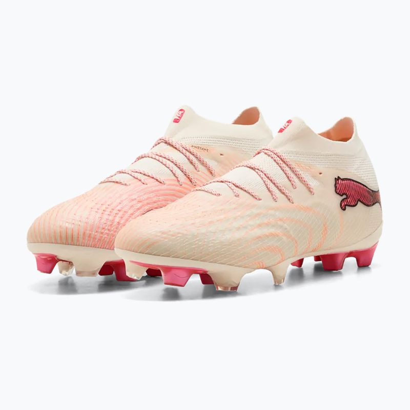 Scarpe da calcio PUMA Future 9 Ultimate FG sugared almond/puma white/ultra red/puma black 3