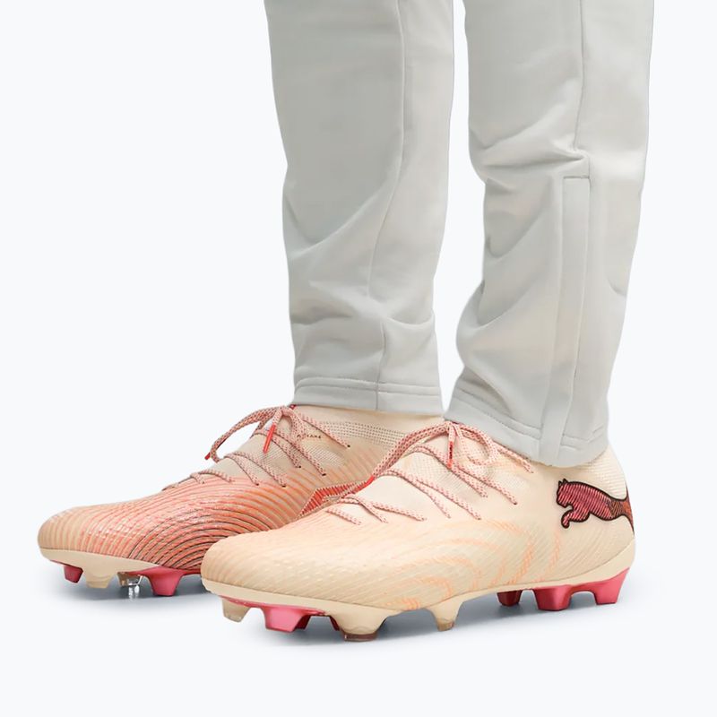 Scarpe da calcio PUMA Future 9 Ultimate FG sugared almond/puma white/ultra red/puma black 6