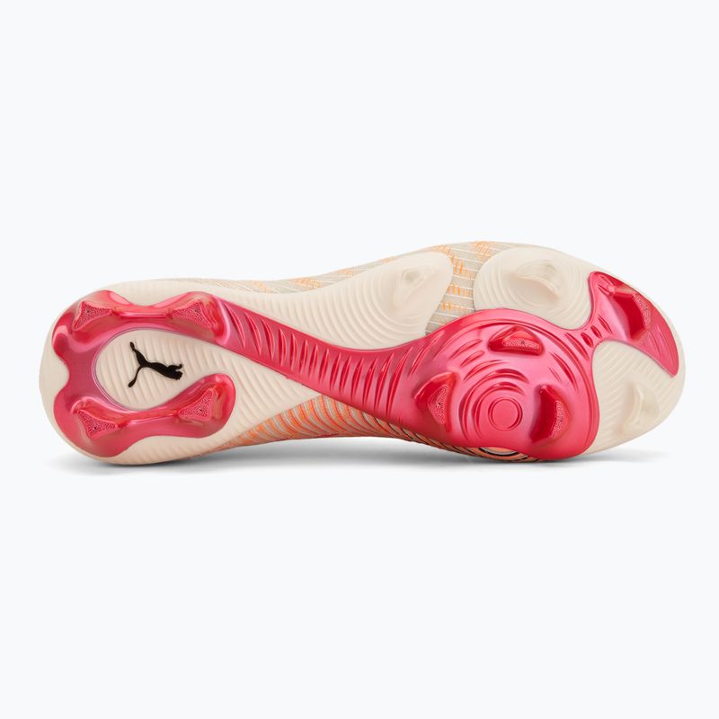 Scarpe da calcio PUMA Future 9 Ultimate FG sugared almond/puma white/ultra red/puma black 4