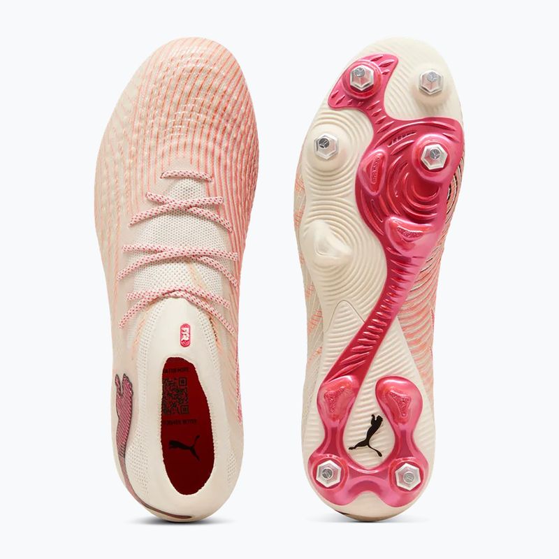 Scarpe da calcio PUMA Future 9 Ultimate MxSG sugared almond/puma white/ultra red/puma black 3