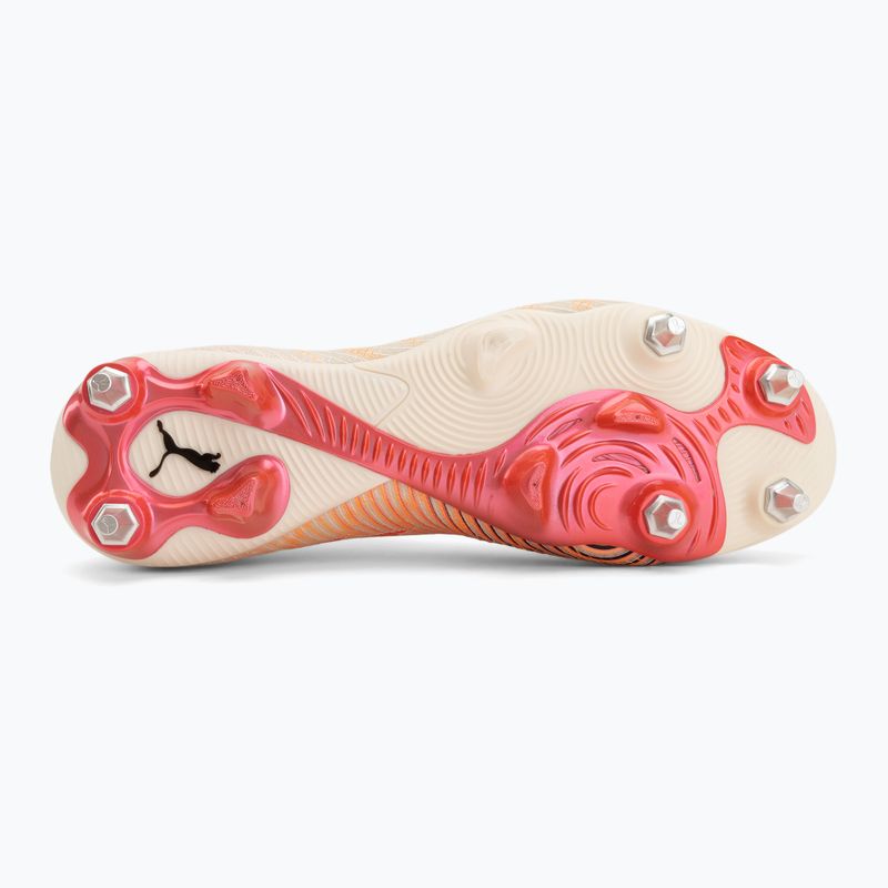Scarpe da calcio PUMA Future 9 Ultimate MxSG sugared almond/puma white/ultra red/puma black 4