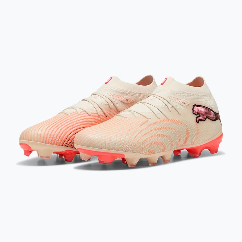 Scarpe da calcio PUMA Future 9 Pro FG/AG sugared almond/puma white/ultra red/puma black 3