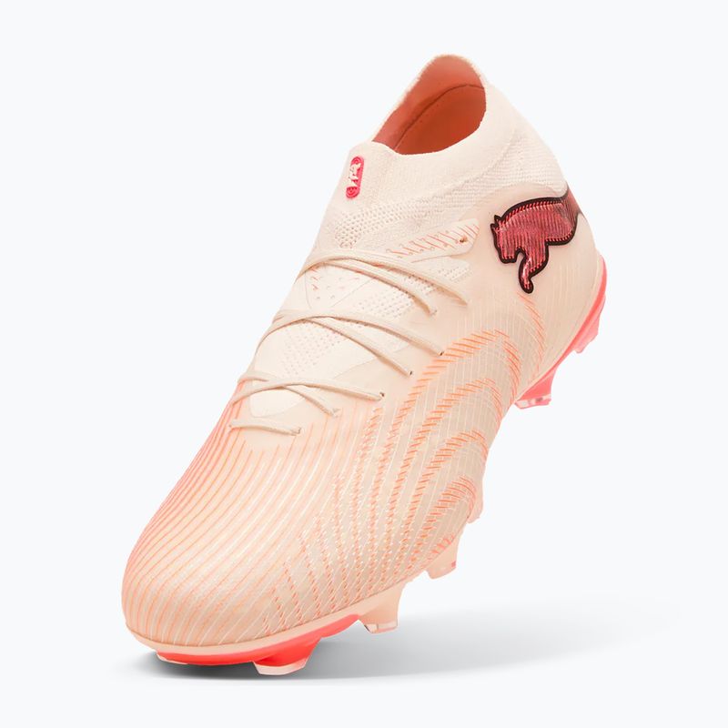 Scarpe da calcio PUMA Future 9 Pro FG/AG sugared almond/puma white/ultra red/puma black 4