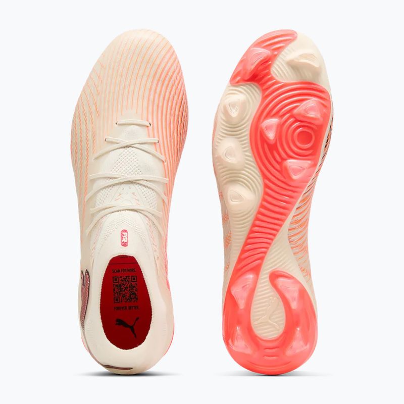Scarpe da calcio PUMA Future 9 Pro FG/AG sugared almond/puma white/ultra red/puma black 5