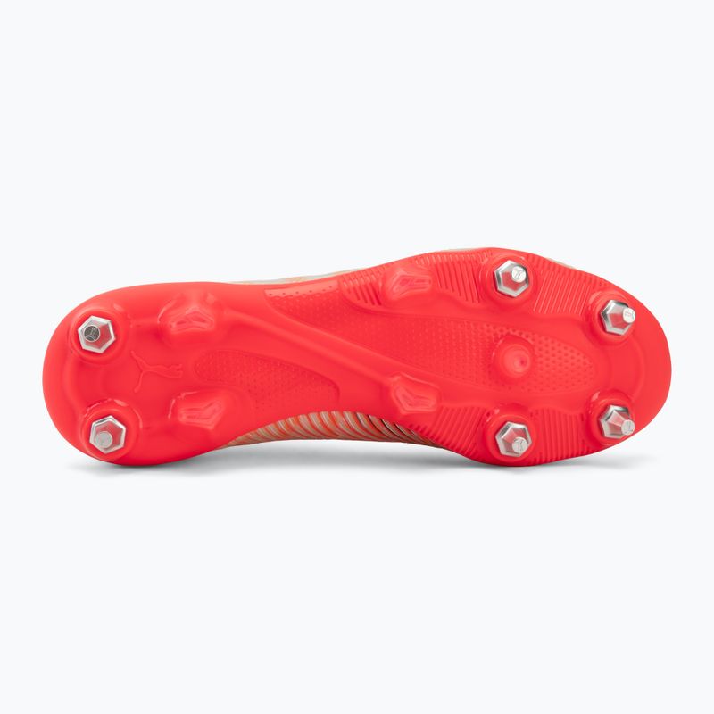 Scarpe da calcio PUMA Future 9 Pro MxSG sugared almond/puma white/ultra red/puma black 4