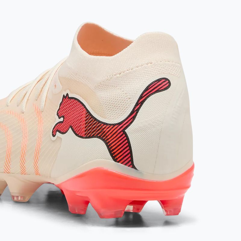 Scarpe da calcio PUMA Future 9 Match FG/AG sugared almond/puma white/ultra red/puma black 6