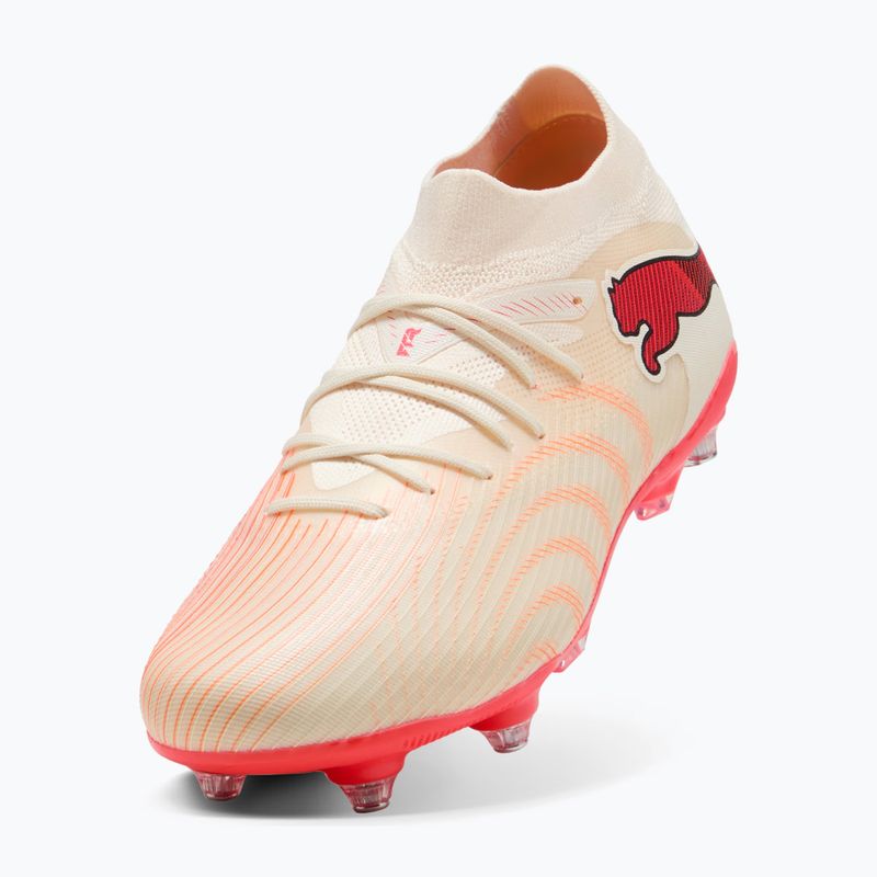 Scarpe da calcio PUMA Future 9 Match MxSG sugared almond/puma white/ultra red/puma black 3