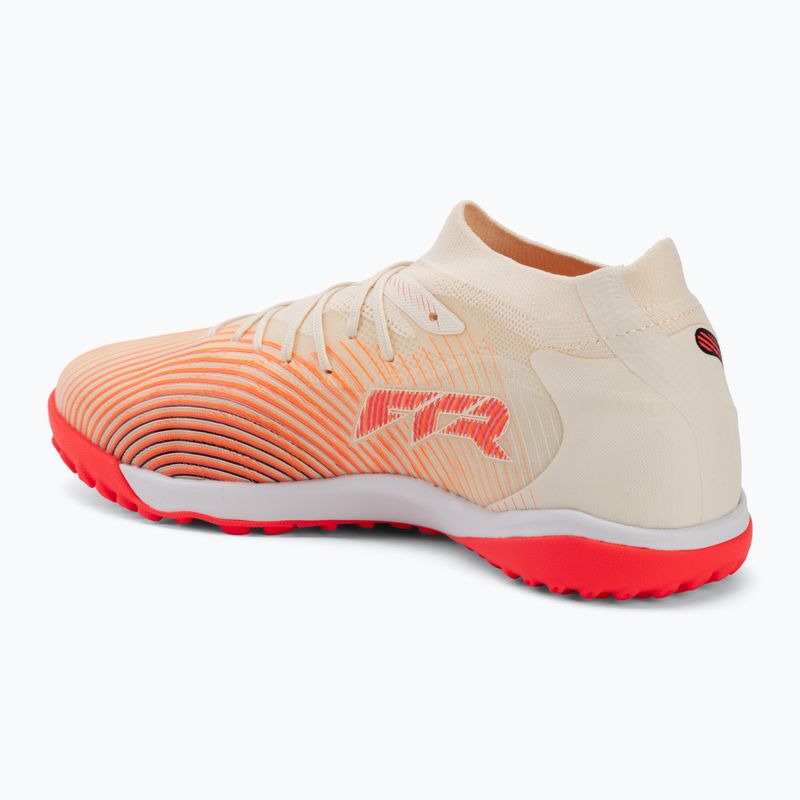 Scarpe da calcio PUMA Future 9 Match TT sugared almond/puma white/ultra red/puma black 3