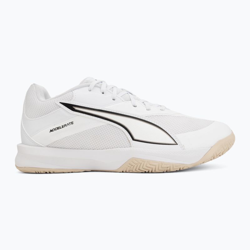 Scarpe da pallamano uomo PUMA Accelerate Pro 5 white 2
