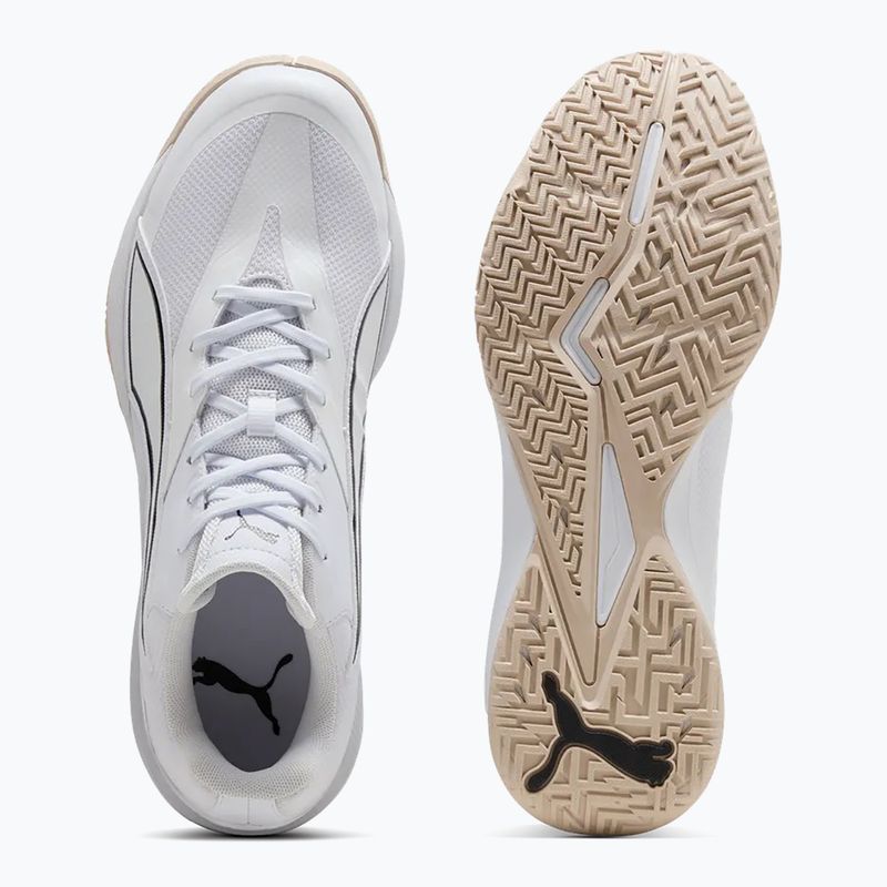 Scarpe da pallamano uomo PUMA Accelerate Pro 5 white 4
