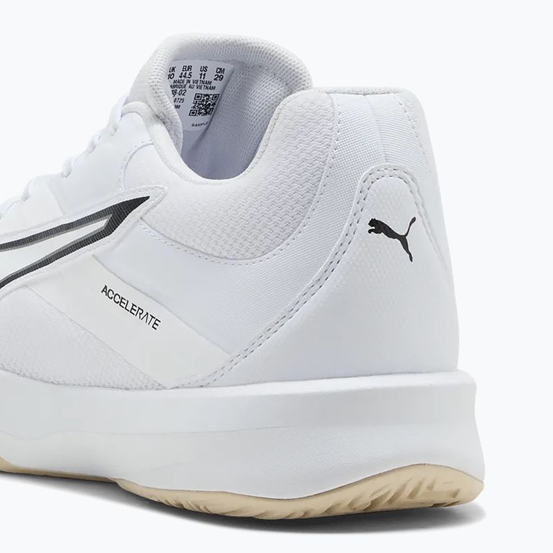 Scarpe da pallamano uomo PUMA Accelerate Pro 5 white 5