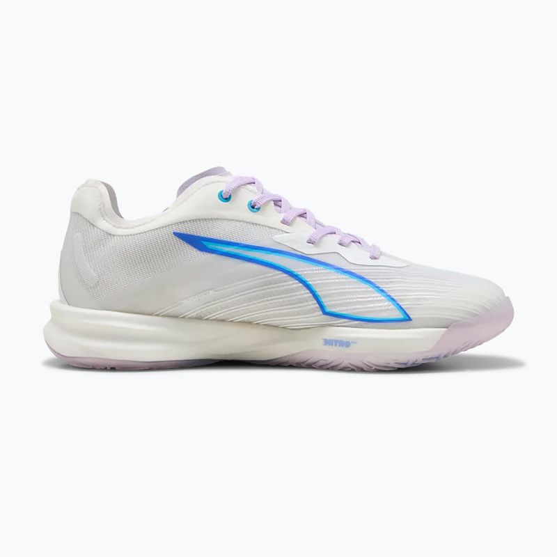 Scarpe da pallamano PUMA Accelerate Nitro SQD 5 puma white/royal sapphire/light lavender 2