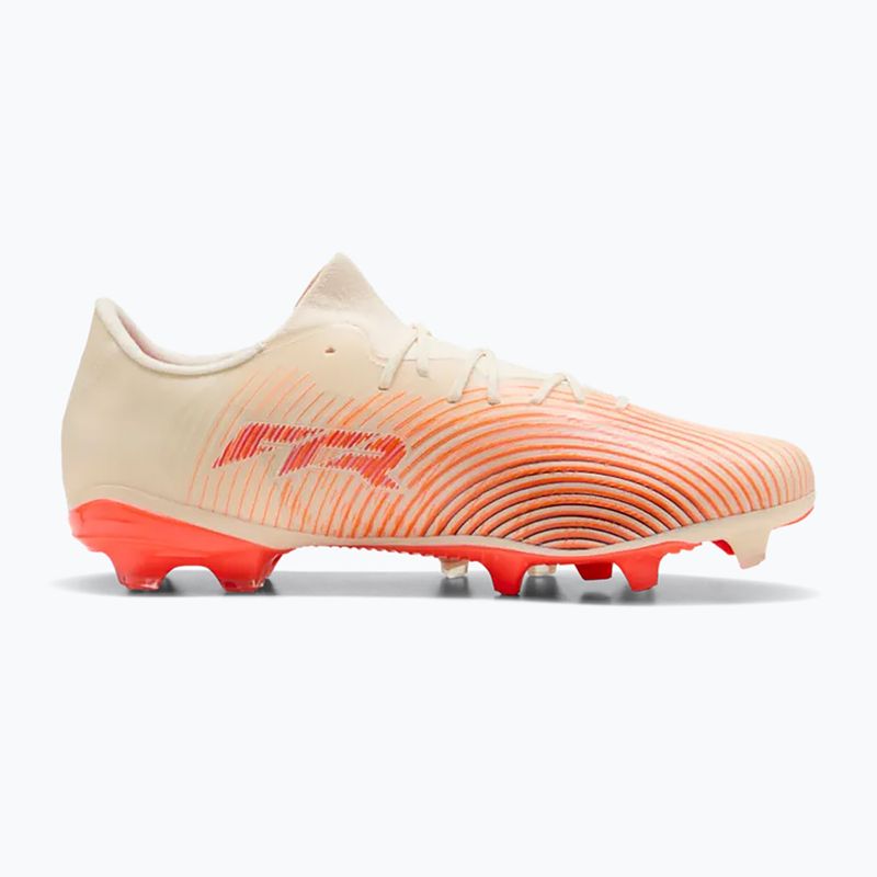 Scarpe da calcio PUMA Future 9 Match Fusion FG/AG sugared almond/puma white/ultra red/puma black 2