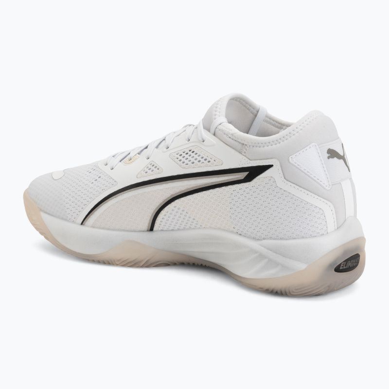 Scarpe da pallamano uomo PUMA Eliminate NITRO SQD 4 white 3