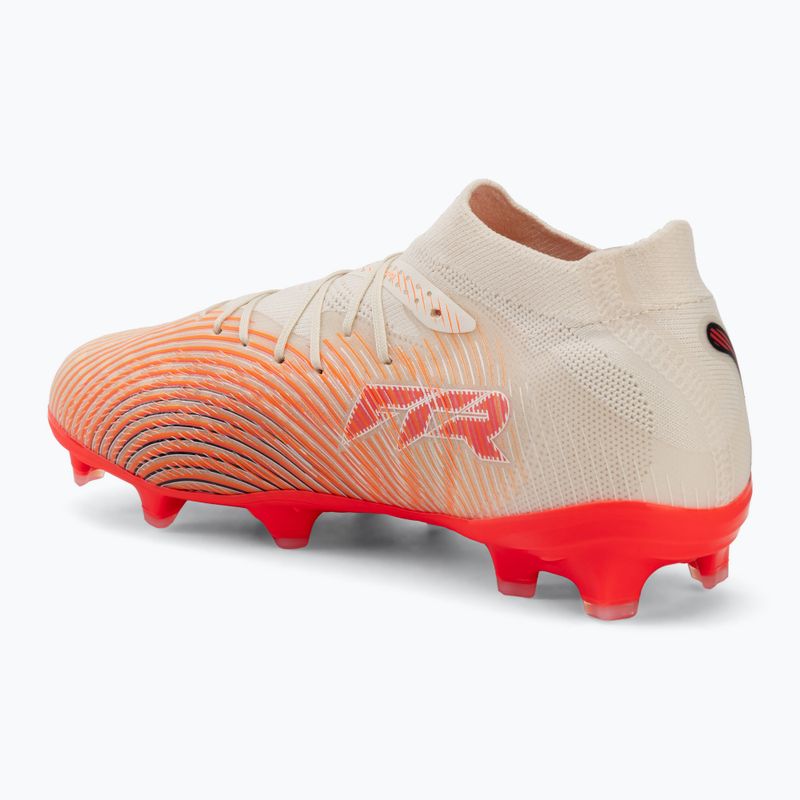 Scarpe da calcio bambino PUMA Future 9 Pro FG/AG Jr sugared almond/puma white/ultra red/puma black 3