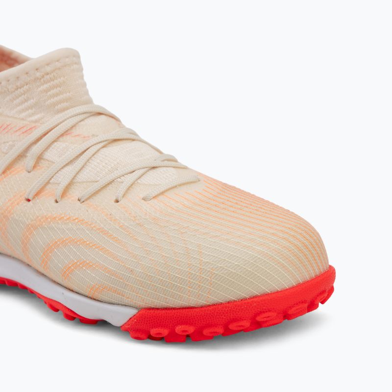 Scarpe da calcio bambino PUMA Future 9 Match TT+ Mid Jr sugared almond/puma white/ultra red/puma black 7