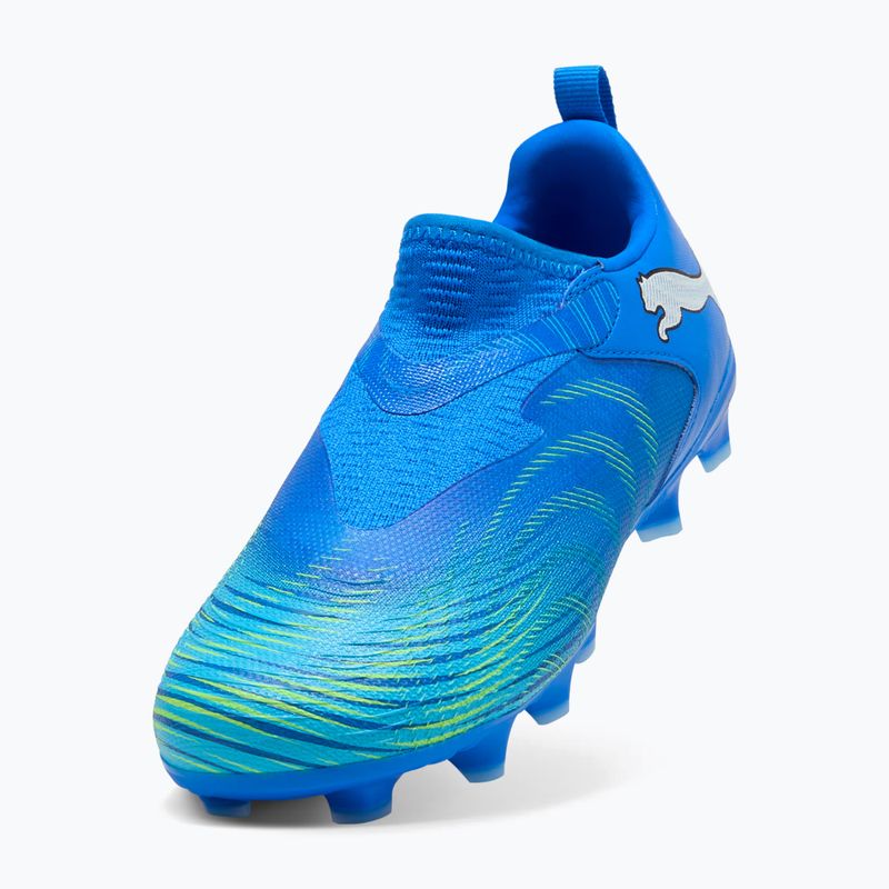 Scarpe da calcio bambino PUMA Future 9 Match LL FG/AG Jr ultra blue 3