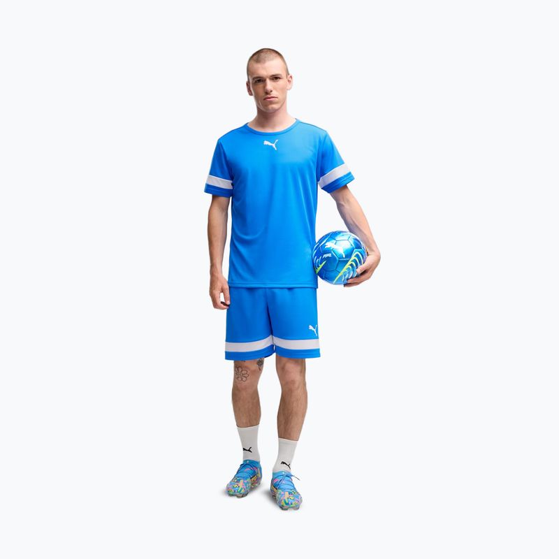 Scarpe da calcio PUMA Future 9 Ultimate Advanced Level FG puma white/blue glimmer/pink glimmer/yellow alert 8